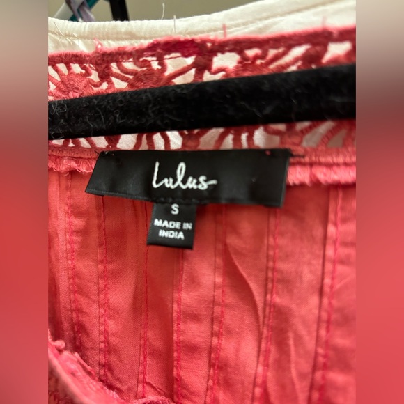 Lulus Pink Ruffle Dress - Picture 2 of 4